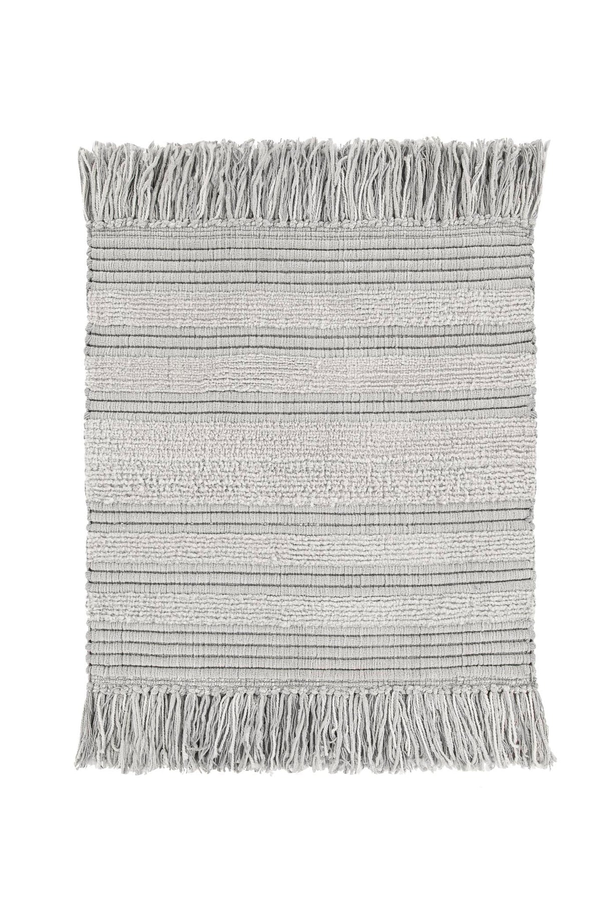 Heckettlane Badmat Nukus Ash Grey - 100% Katoen