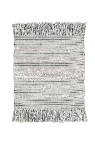 Heckettlane Badmat Nukus Ash Grey - 100% Katoen