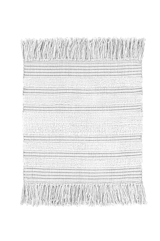 Heckettlane Badmat Nukus White - 100% Katoen