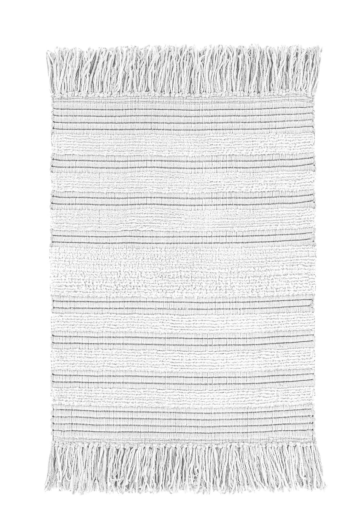 Heckettlane Badmat Nukus White - 100% Katoen