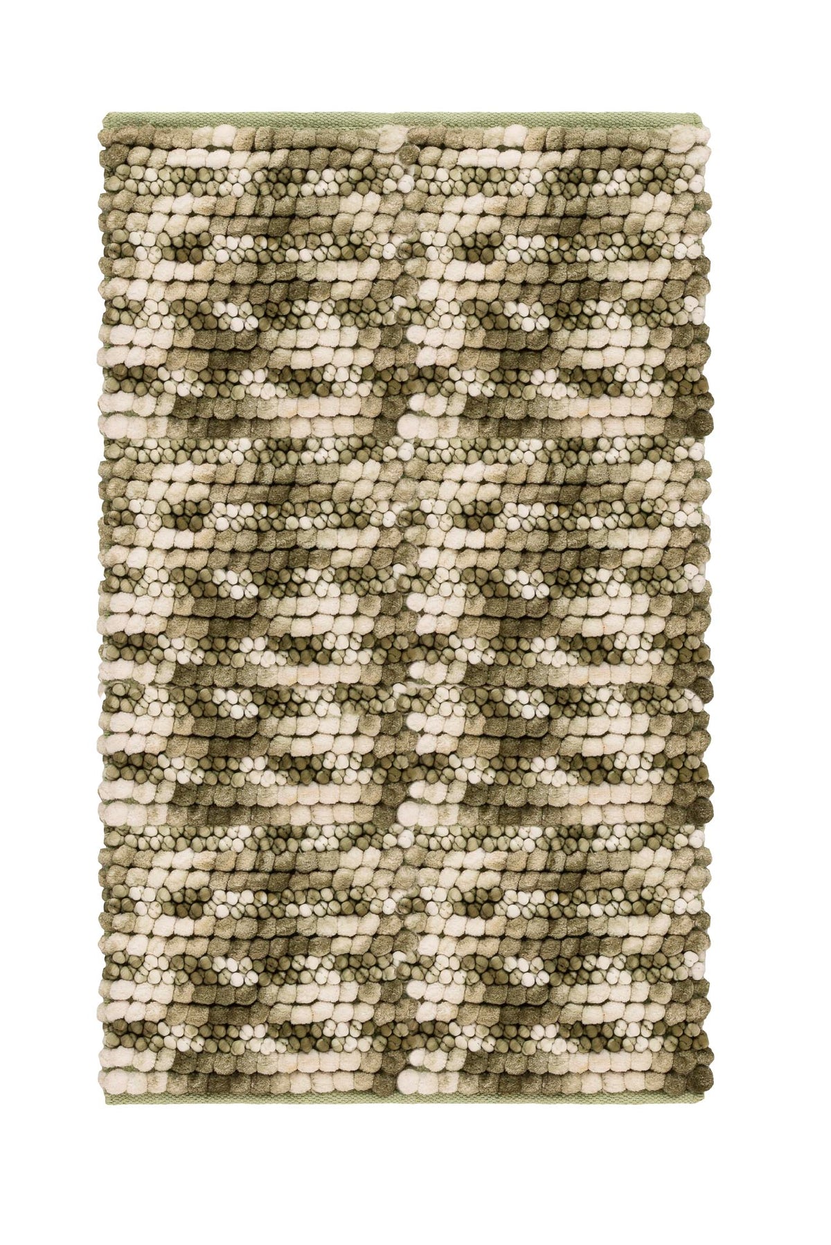 Heckettlane Badmat Brenda Army Green - 60% Katoen 40% Polyester