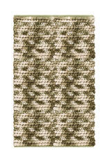 Badmat Brenda Army Green - 60% Katoen 40% Polyester