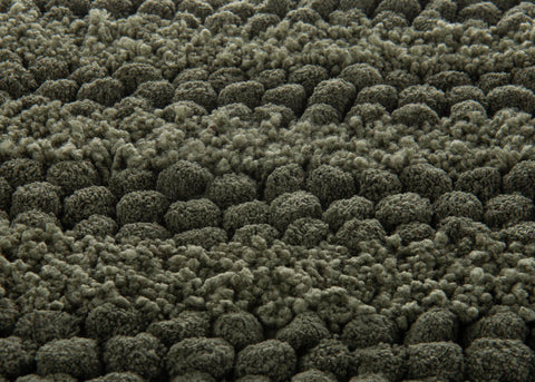 Heckettlane Badmat Roberto Army Green - 60% Katoen 40% Polyester