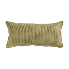 Kussensloop Wafel Olive Green - 100% Katoen