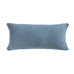 Kussensloop Wafel Colonial Blue - 100% Katoen