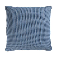 Kussensloop Wafel Colonial Blue - 100% Katoen