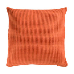 Kussensloop Wafel Copper Orange - 100% Katoen