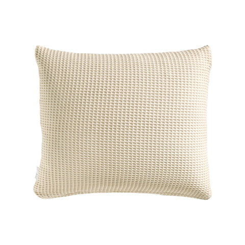 Heckettlane Kussensloop Wafel Cuban Sand - 100% Katoen