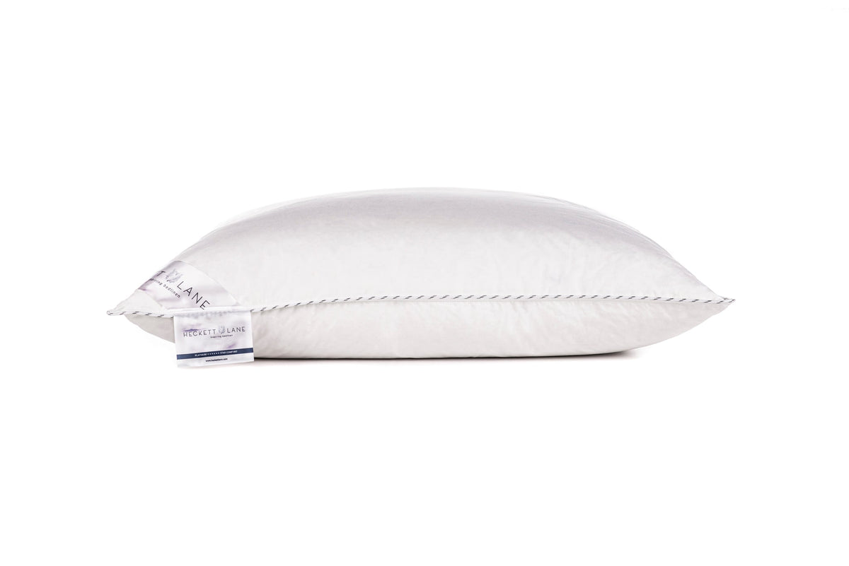 Heckettlane Punt Hoofdkussen Platinum - 90% Goose Down