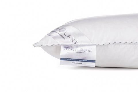 Heckettlane Punt Hoofdkussen Platinum - 90% Goose Down