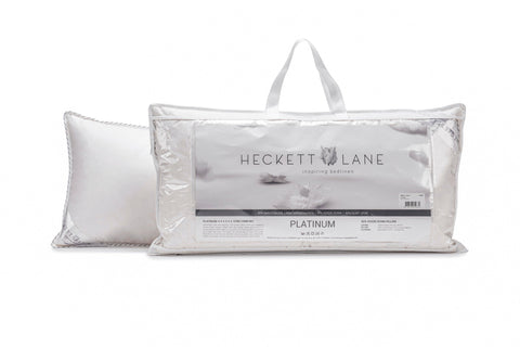 Heckettlane Punt Hoofdkussen Platinum - 90% Goose Down