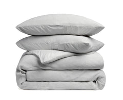 Dekbedovertrek Vafala Melange Grey - Katoen-Percale