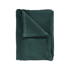 Sprei Wafel Army Green - Gerecycled Katoen