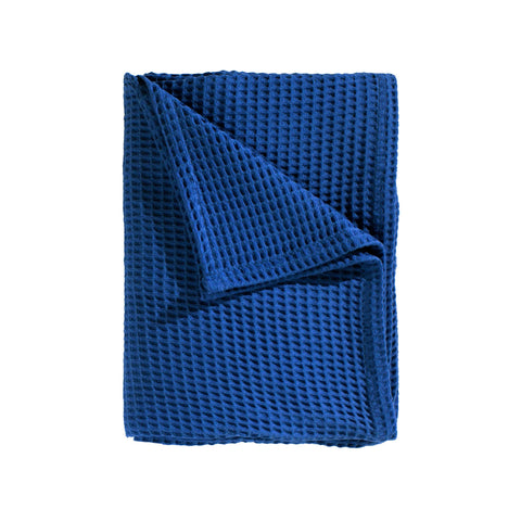 Heckettlane Sprei Wafel Ink Blue - 65% Gerecycled Katoen 35% Andere Vezels