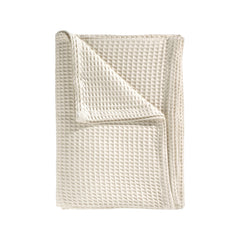 Sprei Wafel Ivory White - Gerecycled Katoen